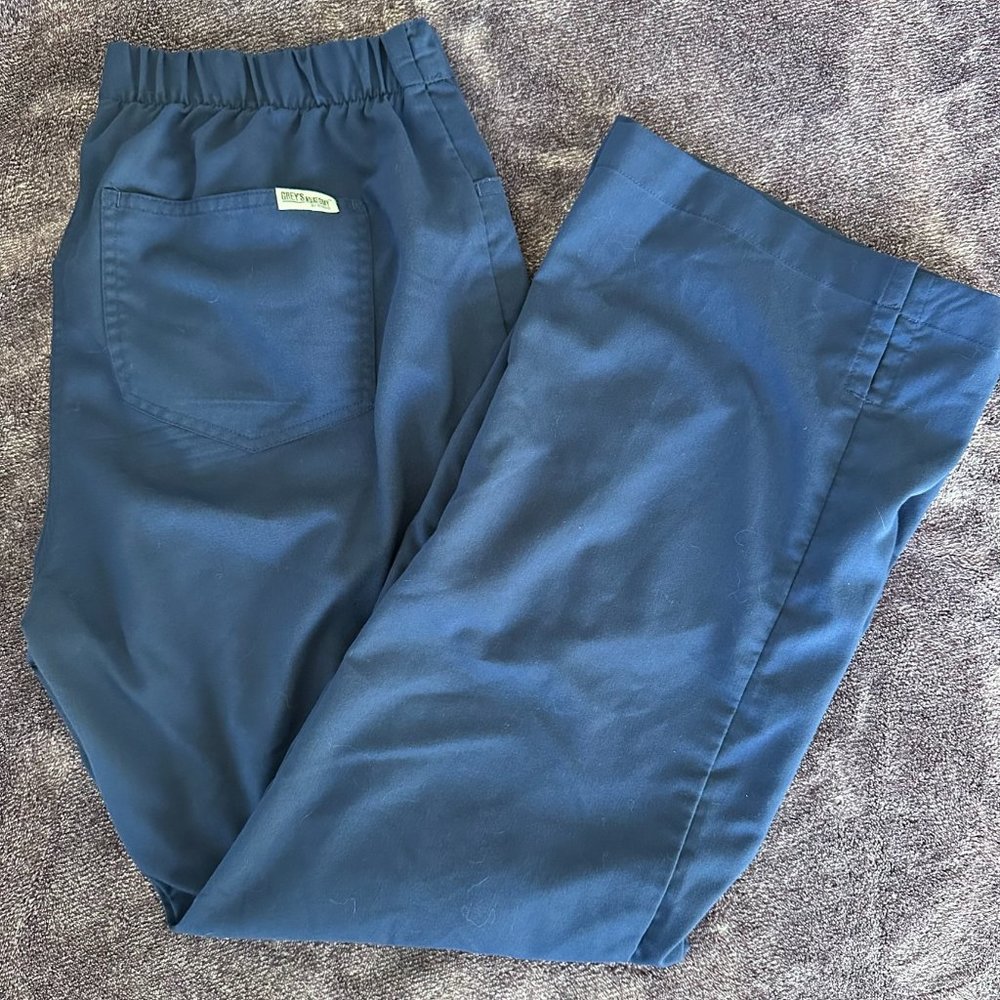 Navy Blue Grey's Anatomy Scrub Pants